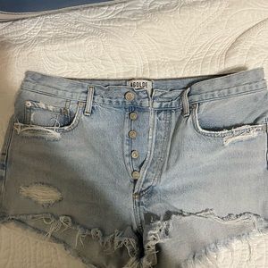 AGOLDE PARKER JEAN SHORTS